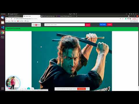 Online Movie booking ticket website prsentation part 1 #technology #programming  #reactvideos
