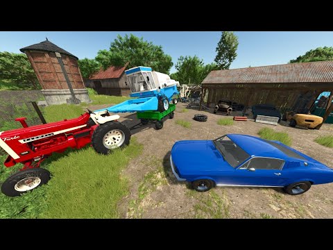 Finding Our Stolen Harvester | Farming Simulator 25 | Back in my Day 9