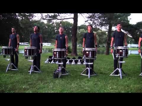 Bluecoats Drumline 2013 - Warmup Exercises