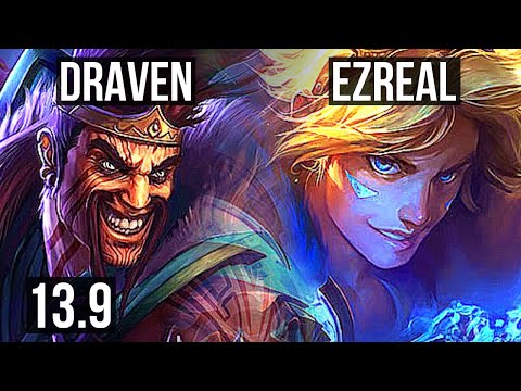 DRAVEN & Nautilus vs EZREAL & Rakan (ADC) | 7/1/7, 2.3M mastery, 1200+ games | KR Master | 13.9