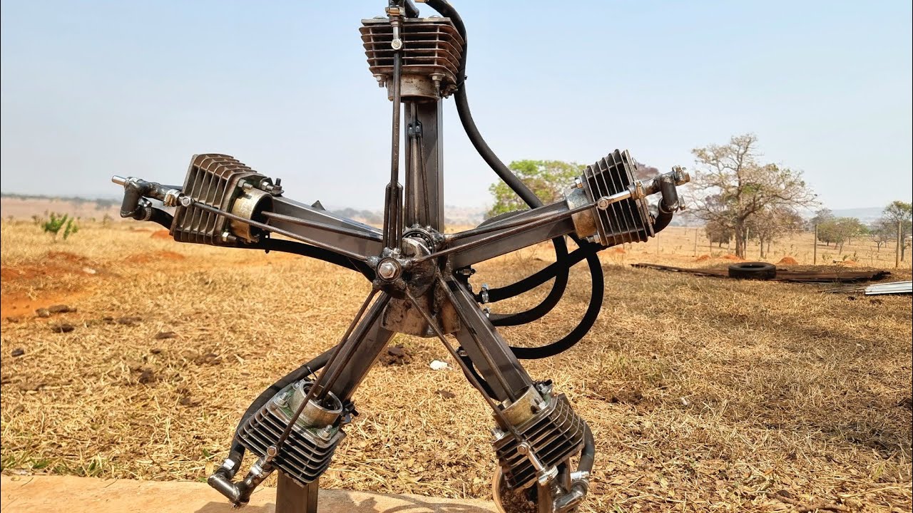 BUILDING A HOMEMADE RADIAL STEAM ENGINE