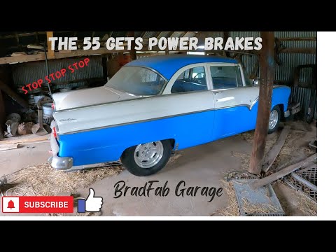 1955 Ford Fairlane gets Power Disk Brakes