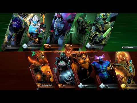 Dota TI8 OG vs EG INCREDIBLE first game!
