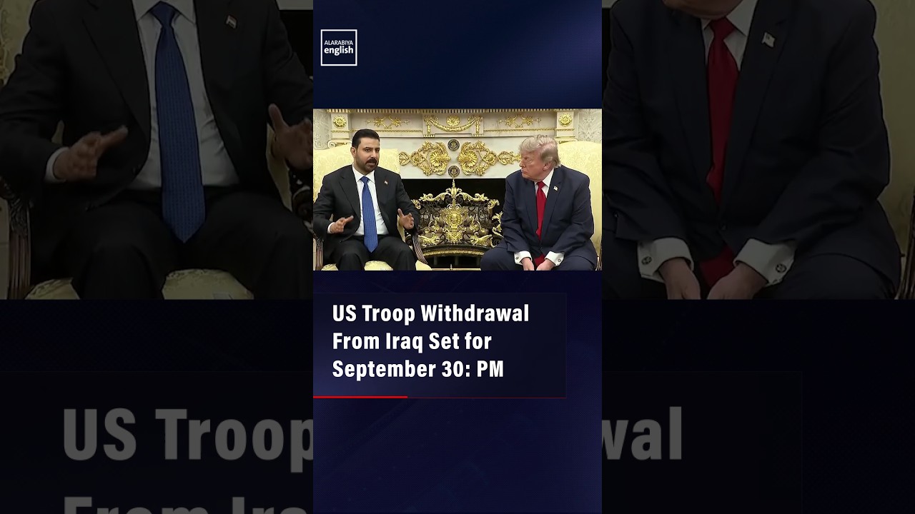 Video | US Troop Withdrawal From Iraq Set for September 30: PM