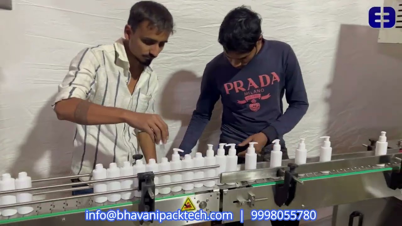 Automatic Shampoo Filling Line - Shampoo Filler Line - Shampoo Filling Machine - +91-9998055780