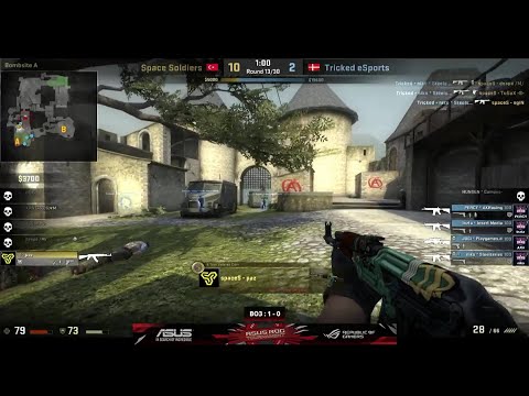 paz 1v4 clutch vs. Tricked | ASUS ROG SUMMER 2016