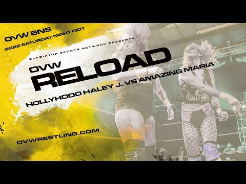 Amazing Maria vs Hollyhood Haley J I Mother vs Daughter Death Match I OVW 2022 Saturday Night Riot