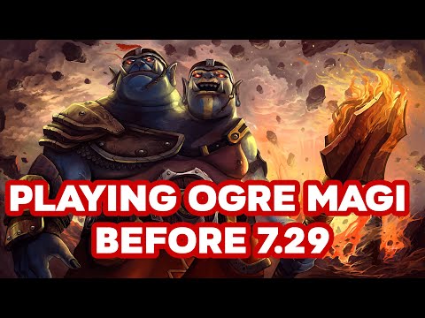 Playing Ogre Magi Before Update 7.29 Dota 2 | Divine 4 Gaming