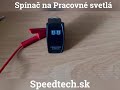 Spínač kolískový 12V / 24V - PRACOVNÍ SVĚTLA  s LED podsvietením (37x21mm) Rocker2 - Video Youtube
