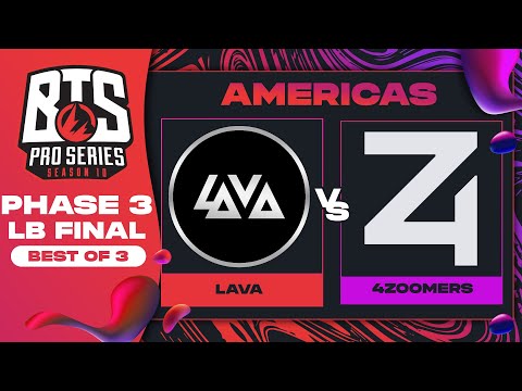 Lava vs 4 Zoomers Game 1 - BTS Pro Series 10 AM: Phase 3 w/ KMart & ET