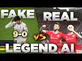 FAKE Vs REAL Ultimate Legend AI Challenge In EFootball