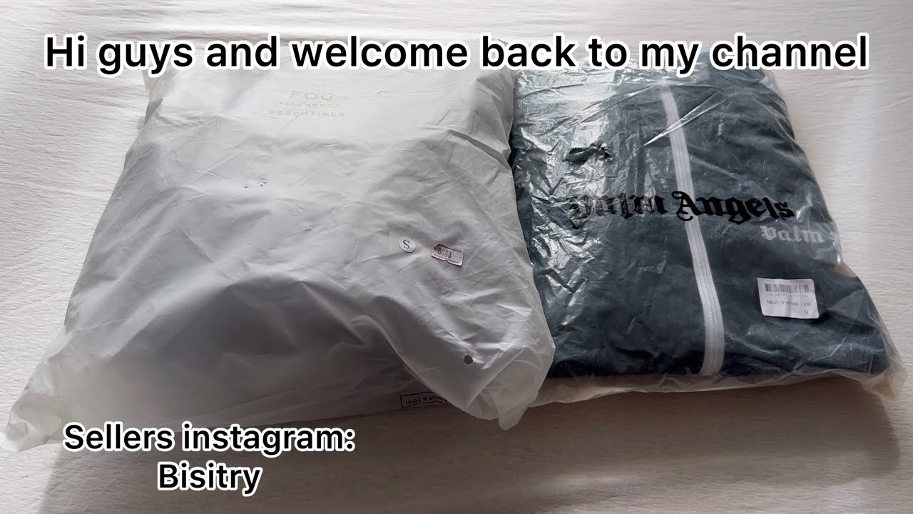 BISITRY Review | FOG x Nike hoodie, Palm Angels track jacket