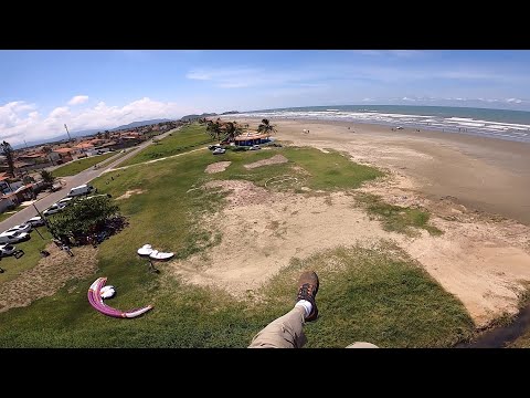 Voo 151 de Paramotor IKE Costa em Itanhaem - 13/03/2021