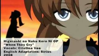 [CrisVee] Higurashi no Naku Koro ni OP ENGLISH