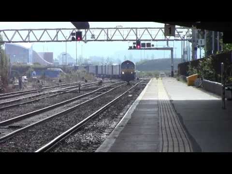 66432 passes Gloucester with the Daventry to Wentloog Tesco train