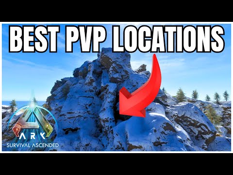 Top 30 Best PVP Base Locations The Island: Ark Survival Ascended