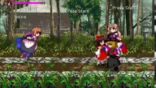 Touhou Madness Wrath  OpenBOR gameplay 2