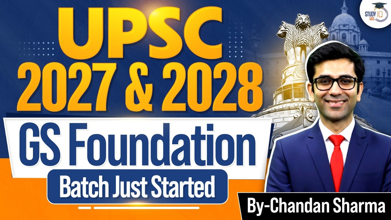 UPSC 2027 & 2028 GS Foundation Batch Just Started | By Chandan Sharma