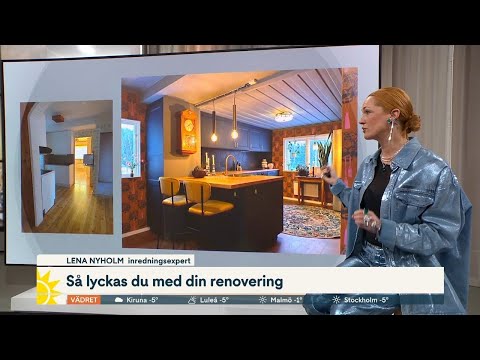 Inredarens smarta tips: Så lyckas du med din renovering | Nyhetsmorgon | TV4 & TV4 Play