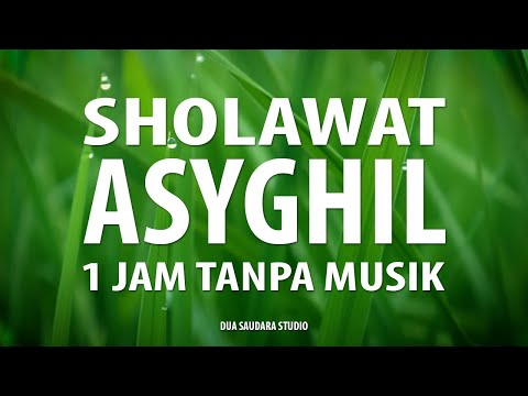 SHOLAWAT ASYGHIL 1 JAM TANPA MUSIK #sholawat #sholawatasyghil #sholawatasyghilmerdulirikterbaru