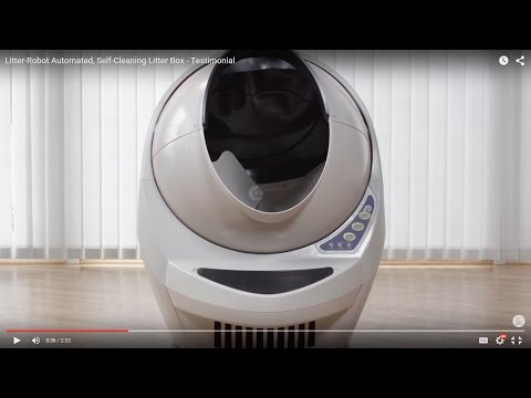 Litter-Robot Automated Litter Box Testimonials - YouTube