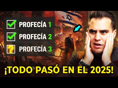 Estas 3 PROFECÍAS SE CUMPLIERON en el 2025 sin que te dieras cuenta!