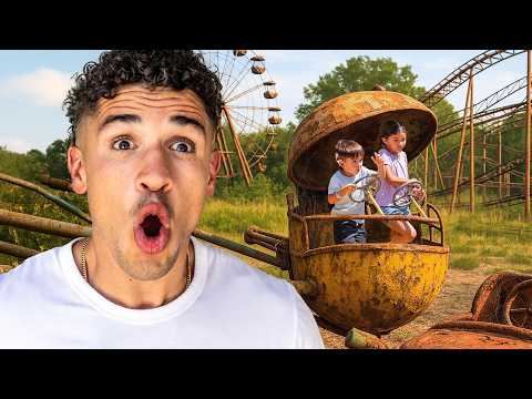 I Took My Kids To The OLDEST AMUSEMENT PARK in AMERICA!!!