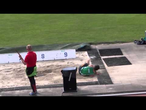 Cedric Nolf - Long jump fail