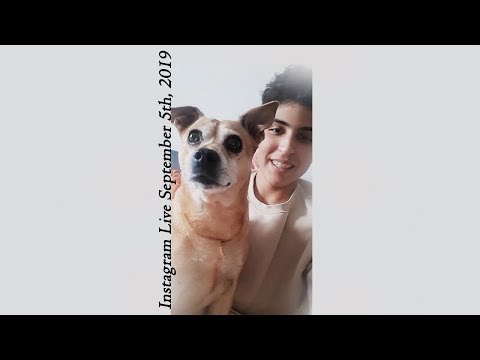 Lukas Alexander Instagram Live (September 5th, 2019)