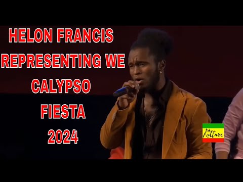 Senator Helon Francis - Representing We - Calypso Fiesta Semi -Finals Trinidad Carnival 2024