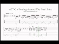 ACDC - Beating Around The Bush Intro Guitar ...