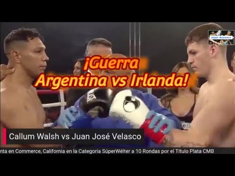 Callum Walsh vs Juan José Velasco. Pelea Completa.