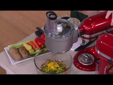 KitchenAid Premium Stand Mixer with Food Processor Attachment