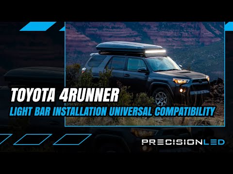 Toyota 4Runner LED Light Bar How To Install | Universal Compatibility