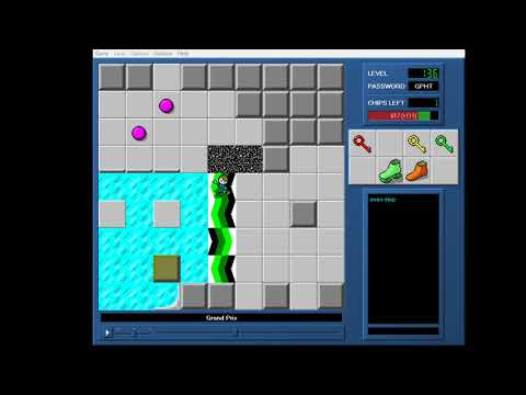 CCLP3 level 136 solution - 506 seconds
