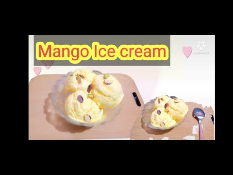 Mango Ice Cream # kichan With Rukhsar #