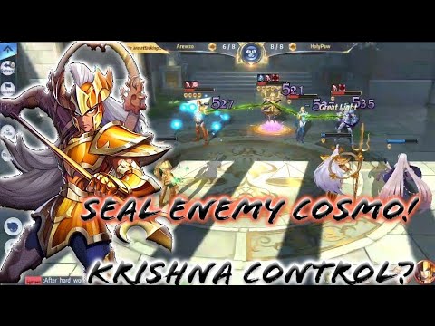 Saint Seiya: Awakening - Chrysaor Krishna Full Review PVP and Lineup! Permanent Disable Cosmo?!