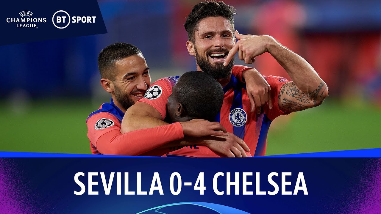 Sevilla 0-4 Chelsea | Champions League