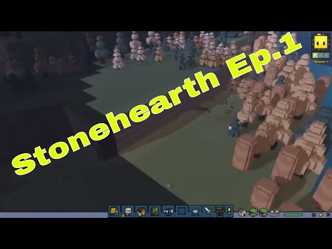 Stonehearth Singleplayer Peaceful ep 1