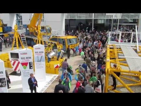 Demag - Part of Terex Construction Equipment - Bauma 2016 - Stomp Drums 