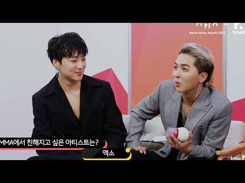 EXO was mentioned in MMA Interview with different Artists couple times