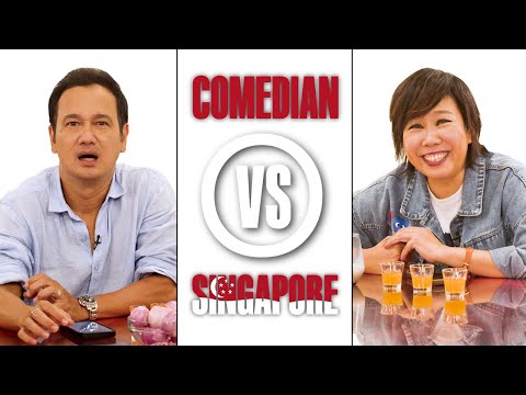 COMEDIAN VS SINGAPORE - GURMIT SINGH VS IRENE ANG