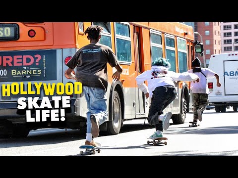 HOLLYWOOD L.A. SKATE LIFE