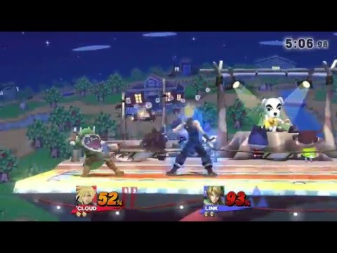 Laf. Sm4sh @ SnB 8 (WS) - Se7en (Cloud) vs. Chian (Link/Zelda)