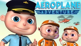Zool Babies Series | Airplane Adventure (Single Episode) Cartoon Animation For Children By Videogyan