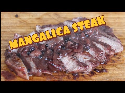 SCHWEINENACKENSTEAKS mit ROTWEIN-PFEFFER-SAUCE - deutsches BBQ-Video - 0815BBQ