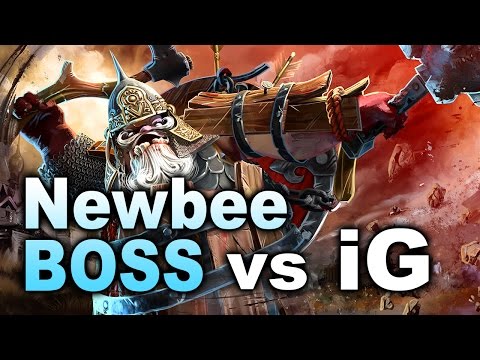 Newbee.Boss vs iG - Competitive Debut - DAC 2017 Dota 2