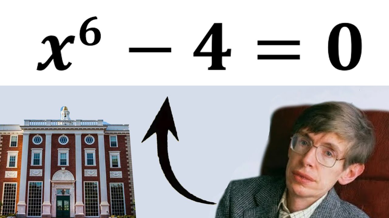 Harvard University Entrance Examination | Solution