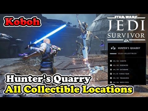Hunter's Quarry All Collectible Locations Star Wars Jedi Survivor (Koboh Collectible Guide)