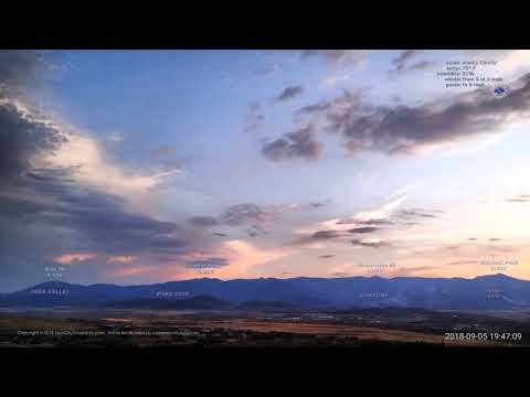 2018-09-05 Park City Sunset Timelapse